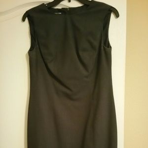 #104 Jones New York Gray Sleeveless Sheath Dress